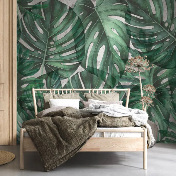 Green Philodendron Тапет
