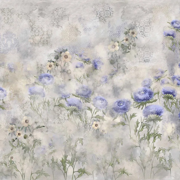 Indigo Carline Bouquet Field Тапет - Img 2
