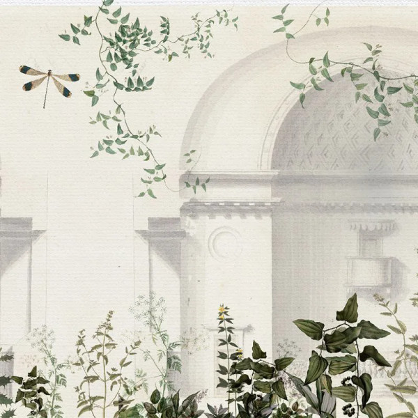 Papier peint Floral Noble Green Oasis – VLAdiLA - Img 2