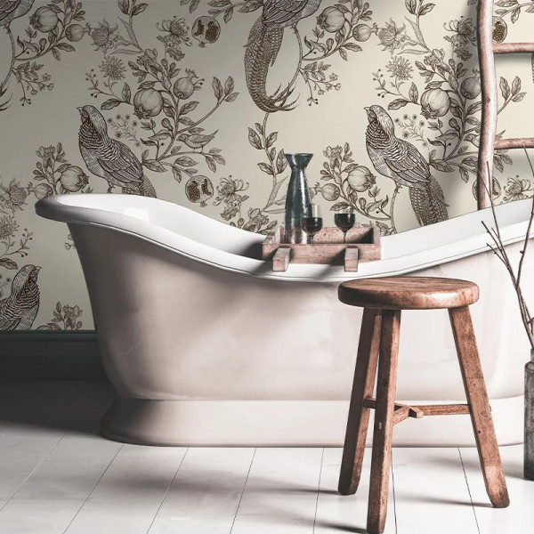 Papier peint Floral Noble Pomegranate Garden In Coper – VLAdiLA - Img 3