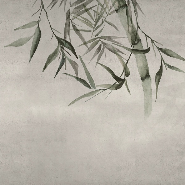 Papier peint Minimaliste Nature Bamboo Evergreen – VLAdiLA - Img 2
