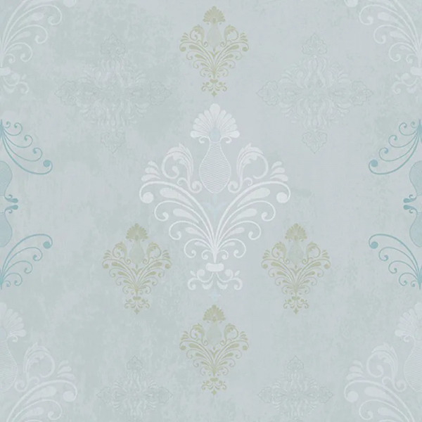 Papier peint Montagne Floral Mint pastel – VLAdiLA - Img 2