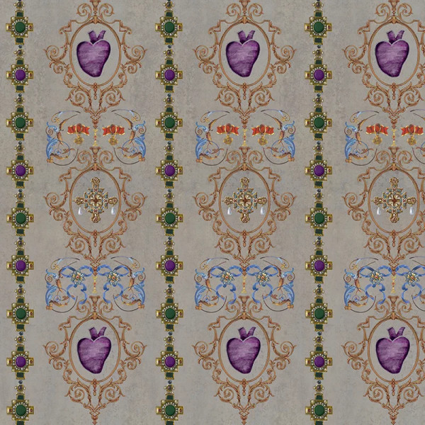 Papier peint Nature Luxe Queen’s Treasure (Quartz) – VLAdiLA - Img 2