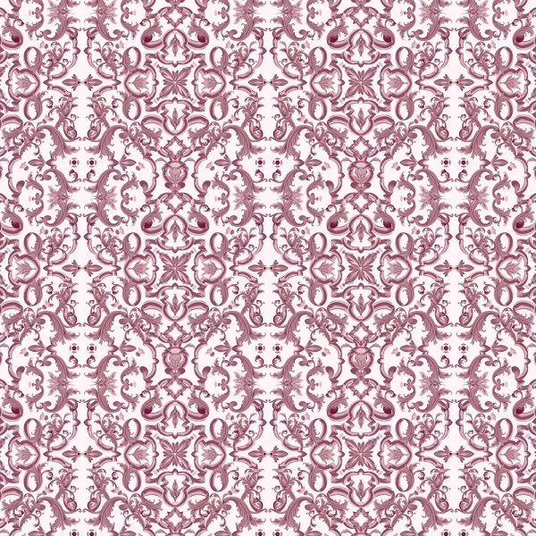 Papier peint Ornate Azul Rose - Img 3