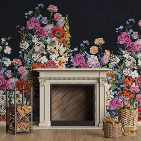 Papier peint panoramique Noble Nature Spring Mural (Dark) – VLAdiLA - Img 3