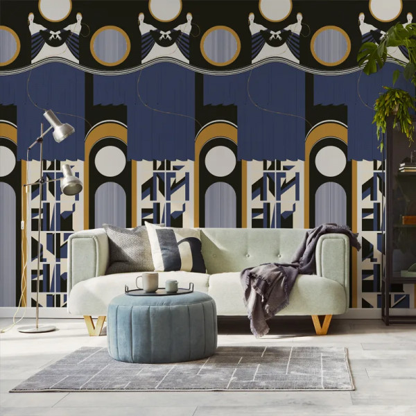 Обои Academy Theatre Blue - Img 3