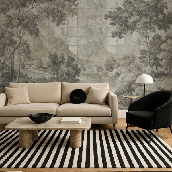 Обои Silent Valley cream - Img 2