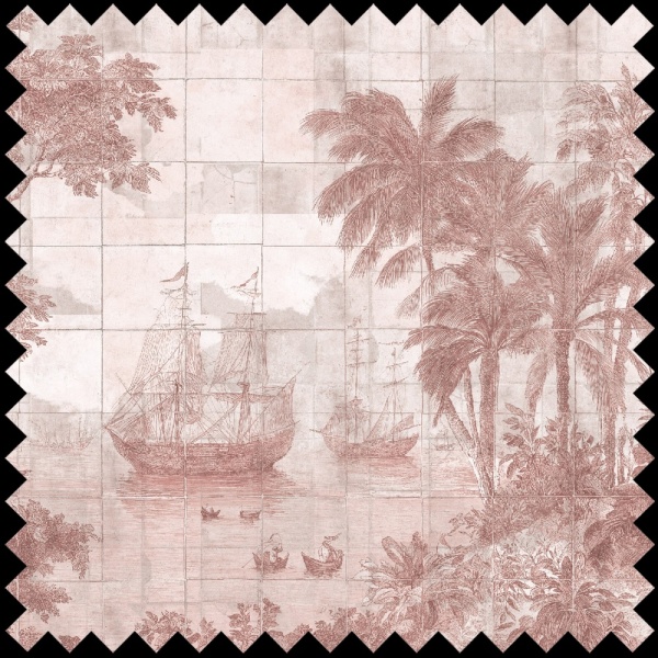 Material Textil Golden Harbor rose - Img 2
