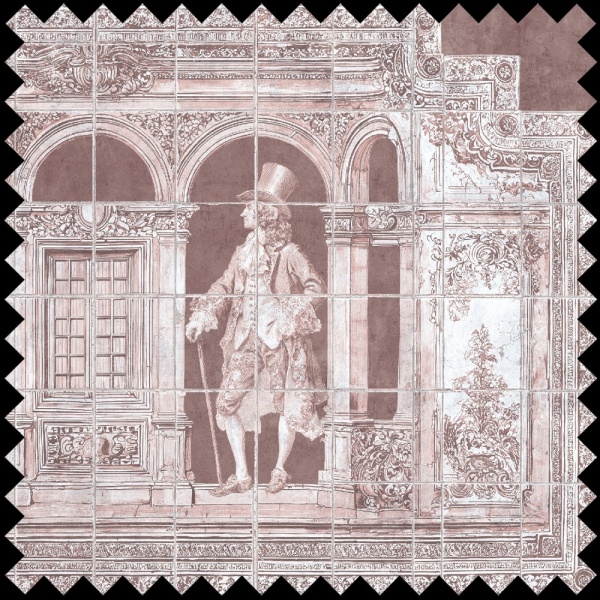 Material Textil Palace Masquerade rose - Img 2