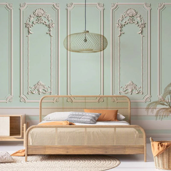 Papier peint Baroque Château Ciel Stucco – VLAdiLA - Img 3