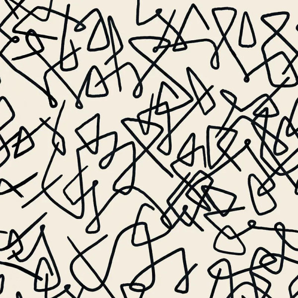Papier peint Classique Noble Doodle (pattern) – VLAdiLA - Img 2