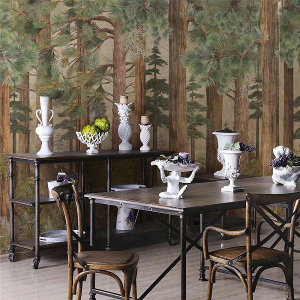 Papier peint Floral Noble Inner Greenwood – VLAdiLA - Img 3