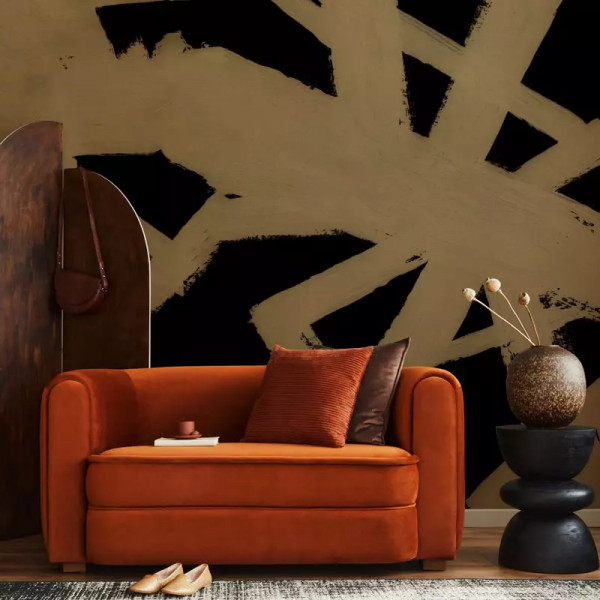 Papier peint Moderne Abstrait Dreamscape Rose Gold – VLAdiLA - Img 3