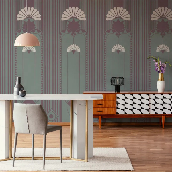 Papier peint Moderne Nature The Delano Purple – VLAdiLA - Img 3