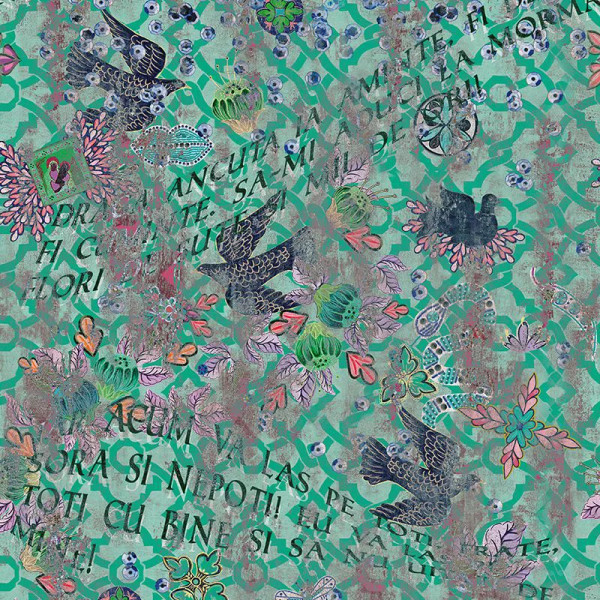 Papier peint Moderne Pierre Epitaf (peruzea) – VLAdiLA - Img 2