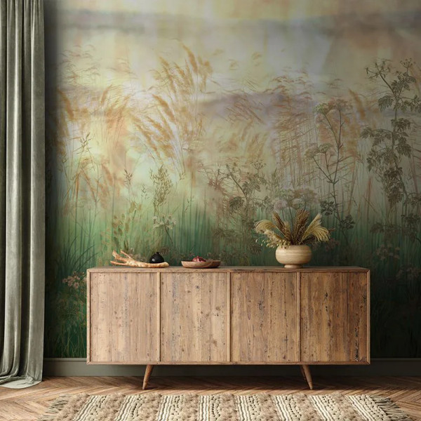 Papier peint Nature Luxe Bright Greenery Sunset – VLAdiLA - Img 3