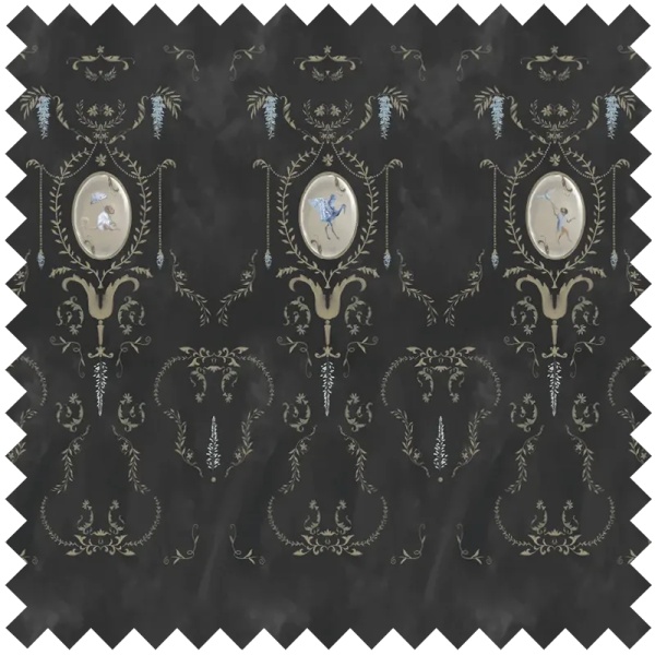 Royal Animals Black Текстилен материал