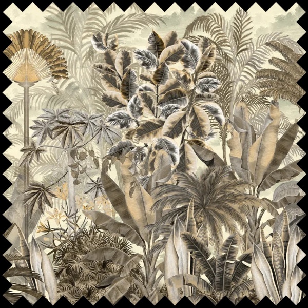 Tissu Gardenaria (sepia) - Img 2