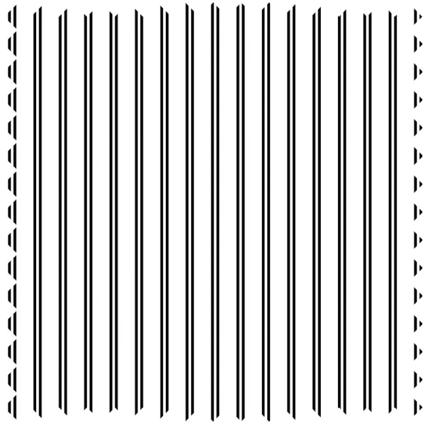 Black and White Stripes Текстилен материал