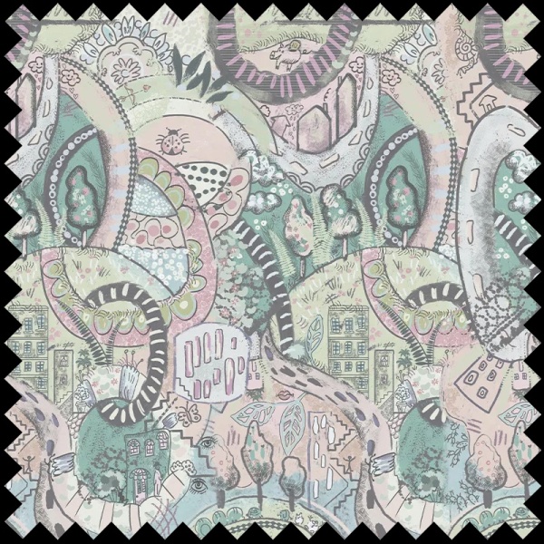 Énergique (pastel) Fabric - Img 2