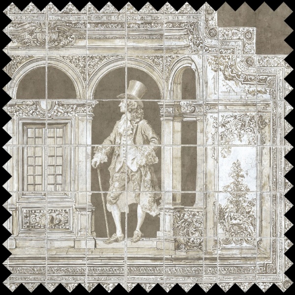 Material Textil Palace Masquerade cream - Img 2