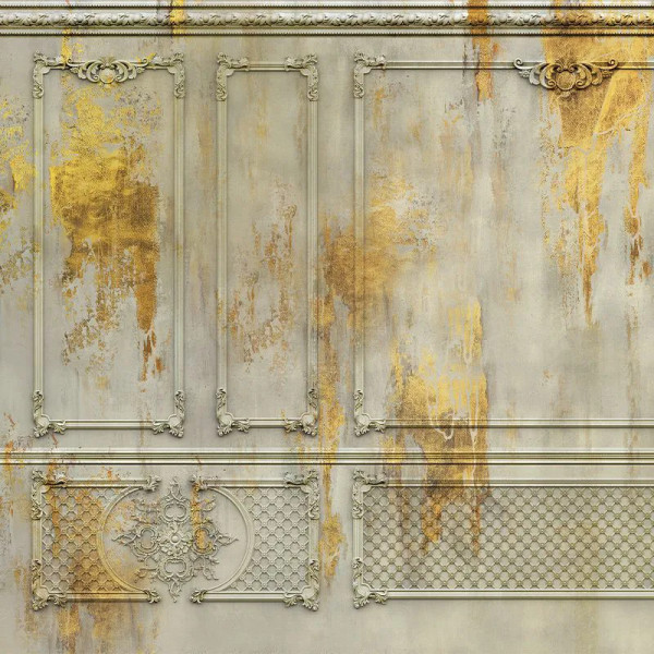 Papier peint Baroque Bois Antique Attic – VLAdiLA - Img 2