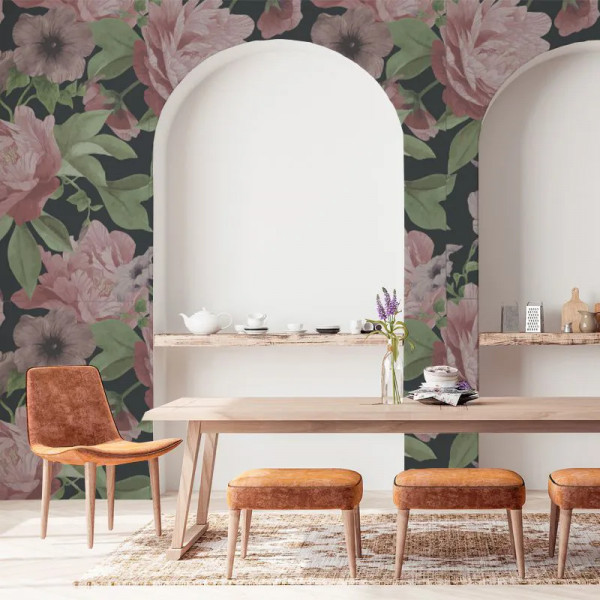 Papier peint Floral Noble Soft Flowers – VLAdiLA - Img 3