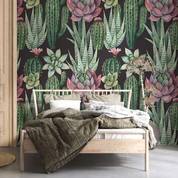 Papier peint Floral Noble Succulents – VLAdiLA - Img 3