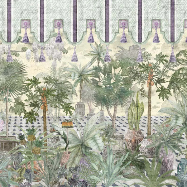 Papier peint Nature Floral Parlour Tropicale – VLAdiLA - Img 2