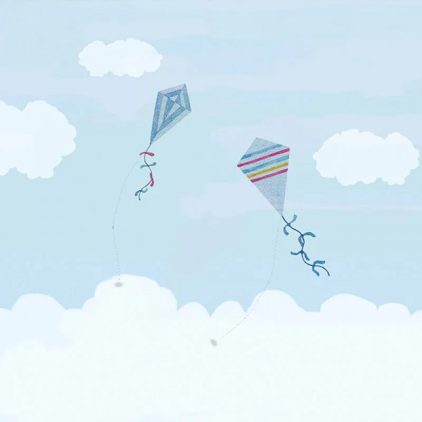 Papier peint Nature Free As A Kite – VLAdiLA - Img 2