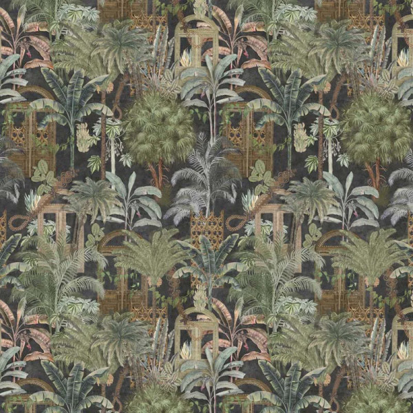 Papier peint Tropical Noble Jungle District (Night) – VLAdiLA - Img 2