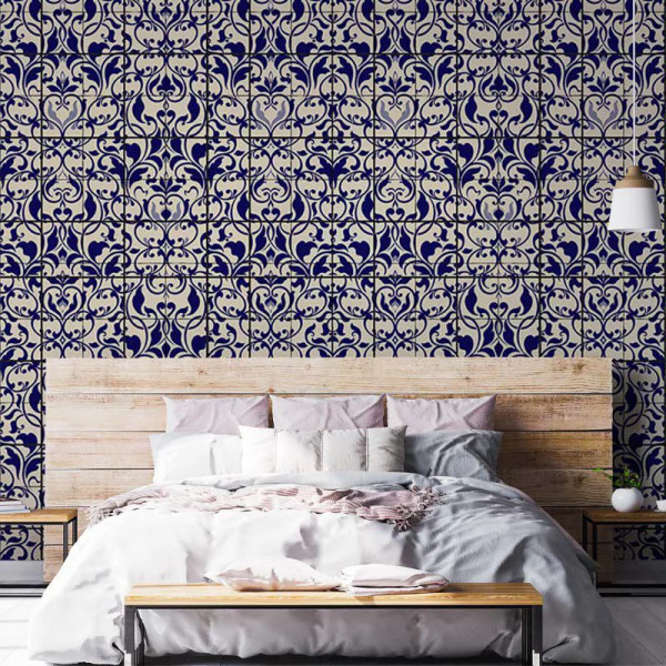 Porcelain Blue Тапет