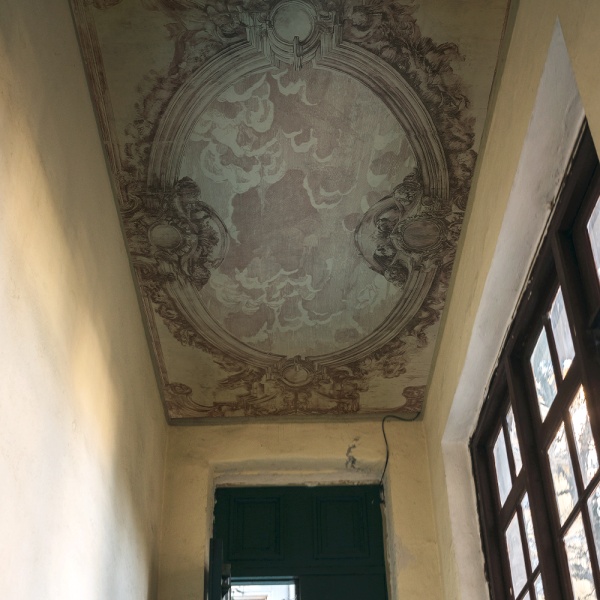 Porcelain Sky Rose Tapeten - Img 2