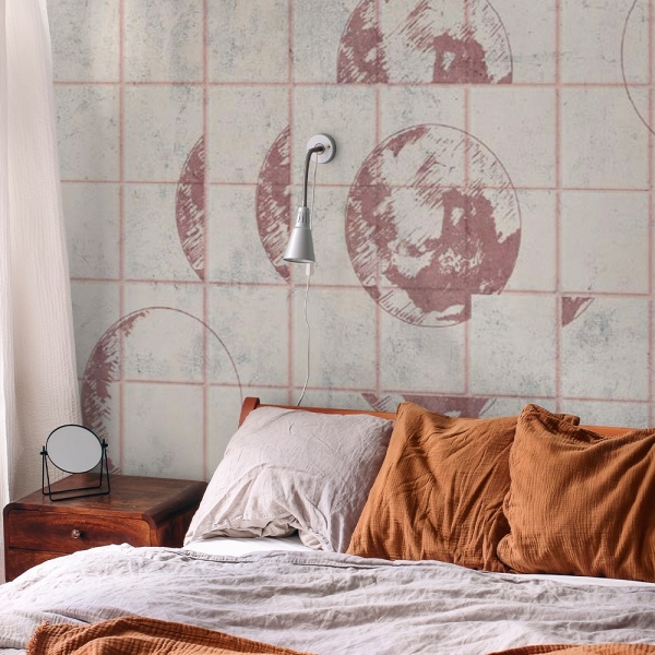 Tapet Lunar Reverie Rose - Img 2