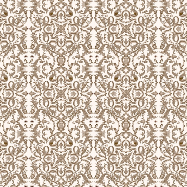 Tapet Ornate Azul Cream - Img 3