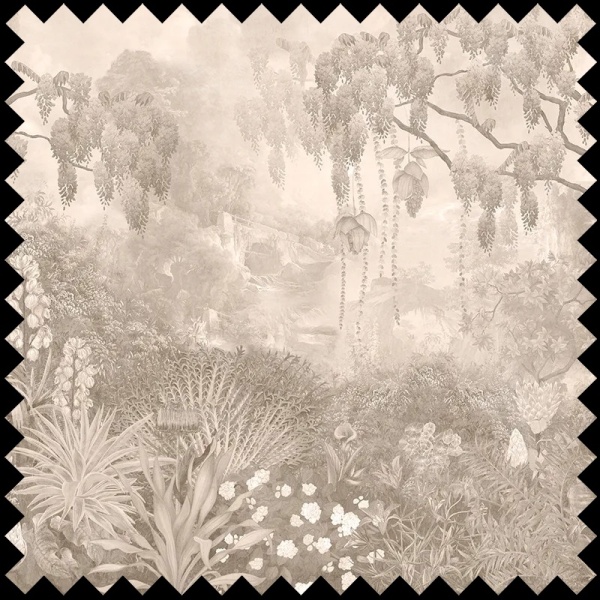 Tissu Glycine Sepia - Img 2