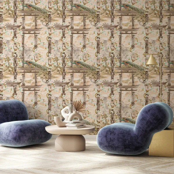 Torri Cream Lanscape Тапет