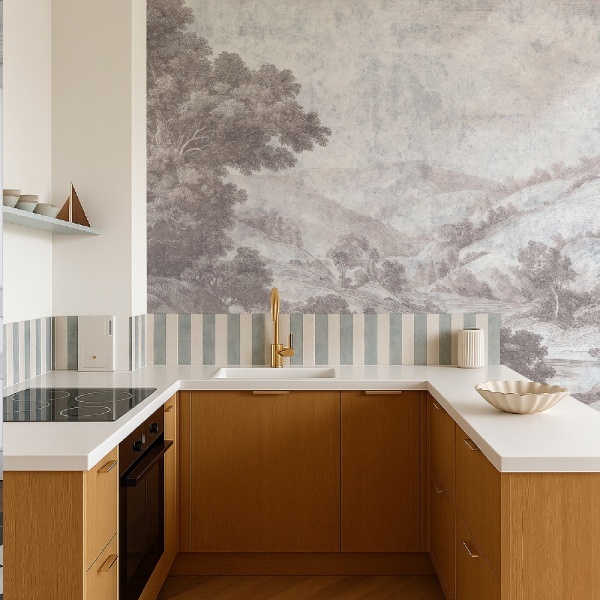 Hills Serenade Rose Wallpaper - Img 2