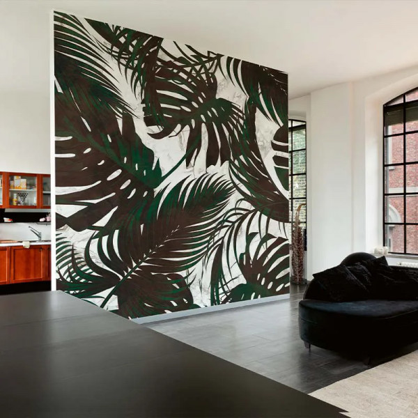 Leaves Original Marble Тапет