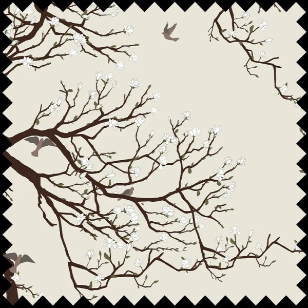 Material Textil Doves at my window - Img 2