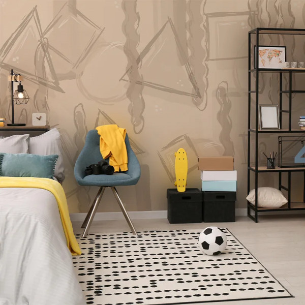 Papier peint Enfant Minimaliste Dessin (nude) – VLAdiLA - Img 3