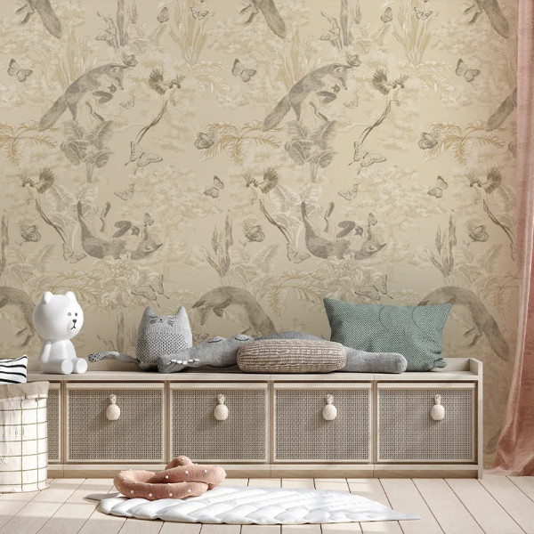 Papier peint Enfant Nature Fox And Fly Away – VLAdiLA - Img 3