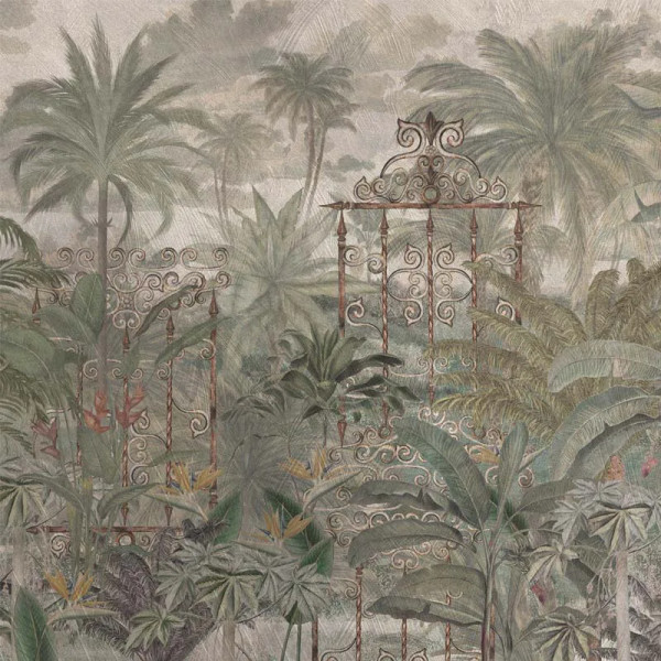 Papier peint Feuillage Floral Isla Jade – VLAdiLA - Img 2