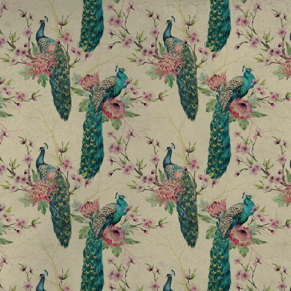 Papier peint Floral Noble Pea Fowl – VLAdiLA - Img 2