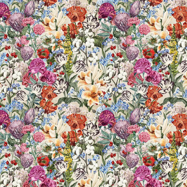 Papier peint Floral Noble Primavera Flowers (Cream) – VLAdiLA - Img 2