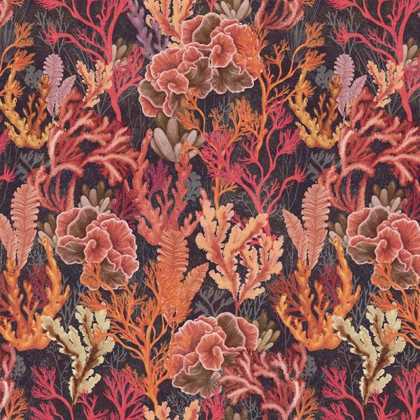 Papier peint Montagne Floral Corallium Cuvier red – VLAdiLA - Img 2