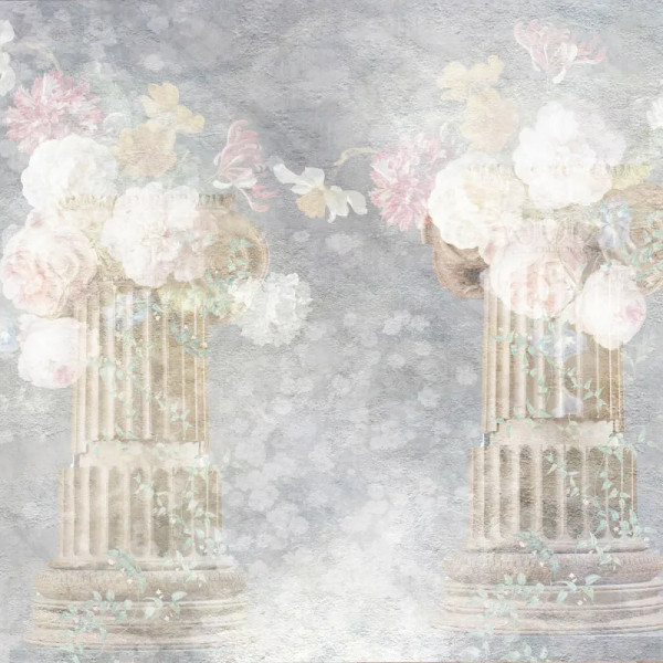 Papier peint Nature Luxe Rosaceae Bouquets – VLAdiLA - Img 2