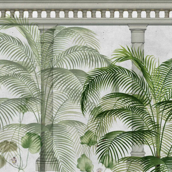 Papier peint Tropical Nature Ancient Green – VLAdiLA - Img 2