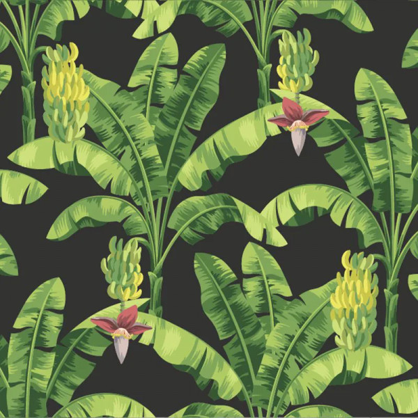 Papier peint Tropical Nature Banana leaf – VLAdiLA - Img 2
