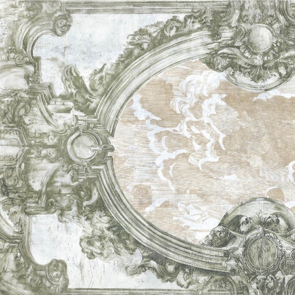 Porcelain Sky Cream Wallpaper - Img 3